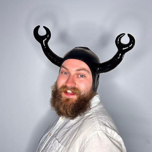 Black PVC Pincers Headpiece